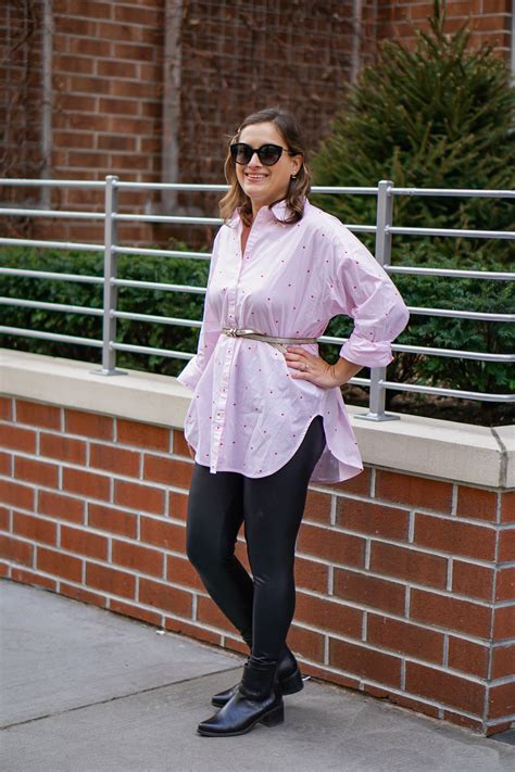 oversized shirt styling women.